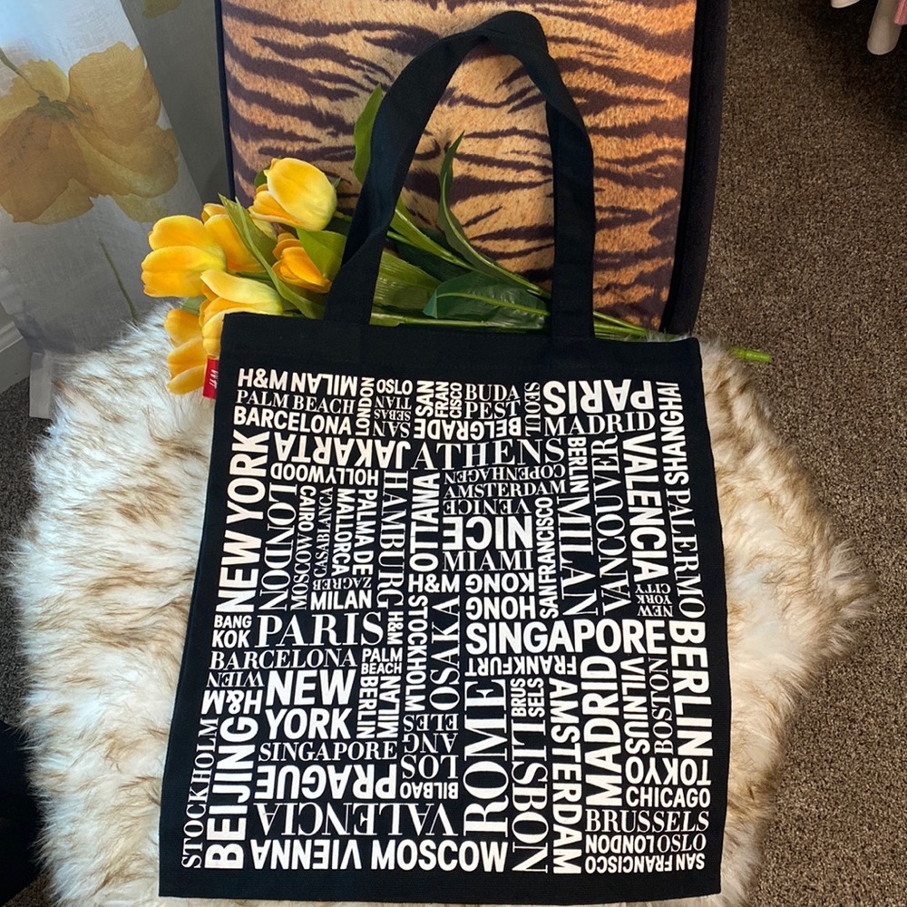 H&M limited edition tote